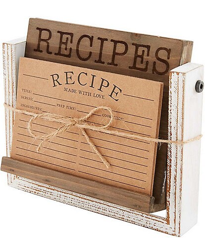 Mud Pie Recipe Holder with Easel