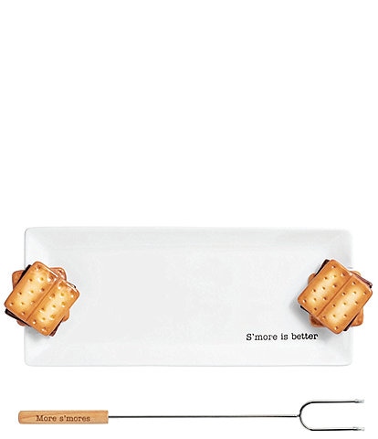 Mud Pie S'more Is Better Tray Set