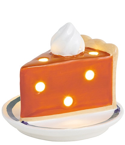 Mud Pie Thanksgiving Collection Pumpkin Pie Light-Up Sitter
