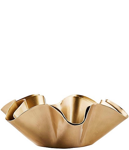 Mud Pie Westport Nested Ruffle Bowl Set