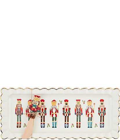 Mud Pie Winter Wonderland Nutcracker Hostess Set