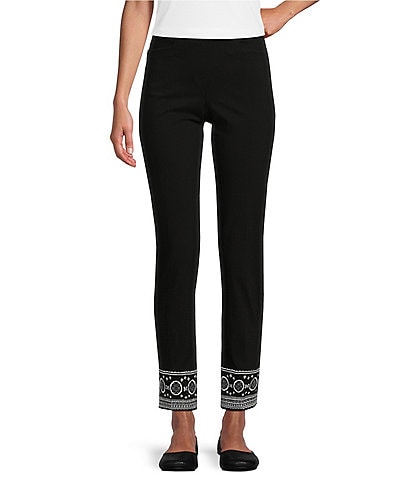 Tummy Control Cropped Ankle Pant