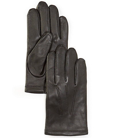 Murano 3 Point Cashmere Lined Leather Gloves