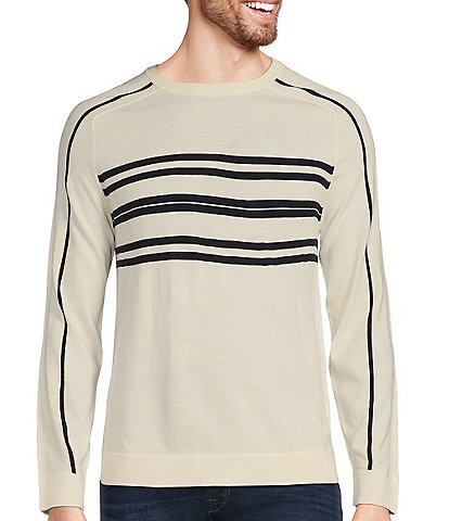 Murano Back to Space Collection Chest Stripe Sweater