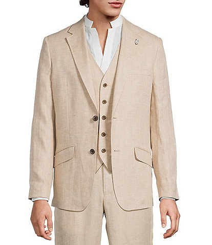 Murano Baird McNutt Linen Classic Fit Suit Separates Jacket