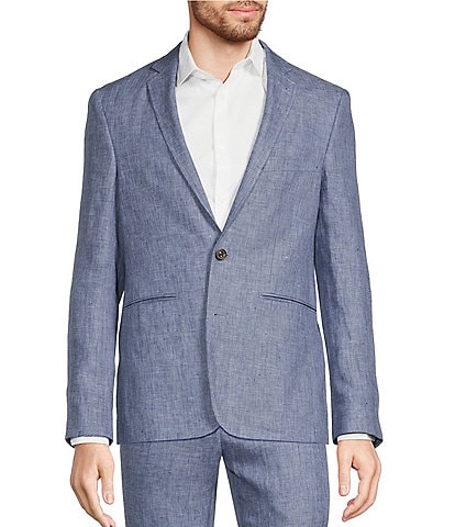 Murano Baird McNutt Linen Slim Fit Suit Separates Blazer
