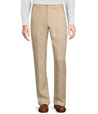 Murano Baird McNutt Linen Zac Classic Fit Suit Separates Pants