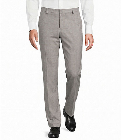 Murano Big & Tall Alex Slim Fit Glen Plaid Suit Separates Dress Pants