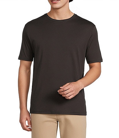 Big & Tall Liquid Luxury Interlock Crew Neck Short Sleeve T-Shirt