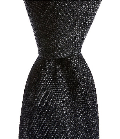 Murano Big & Tall Solid Textured 3 1/8" Silk Tie