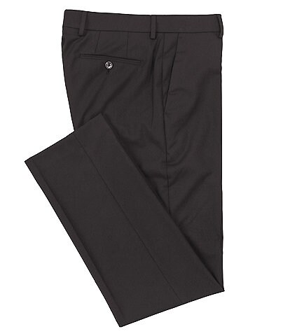 Murano Big & Tall Wardrobe Essentials Regular-Fit Flat-Front TekFit Waistband Suit Separates Dress Pants