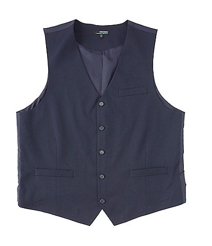 Murano Big & Tall Wardrobe Essentials Suit Separates Twill Vest