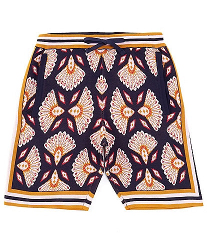 Murano Big Boys 8-20 Geo Jacquard Pull-On Shorts