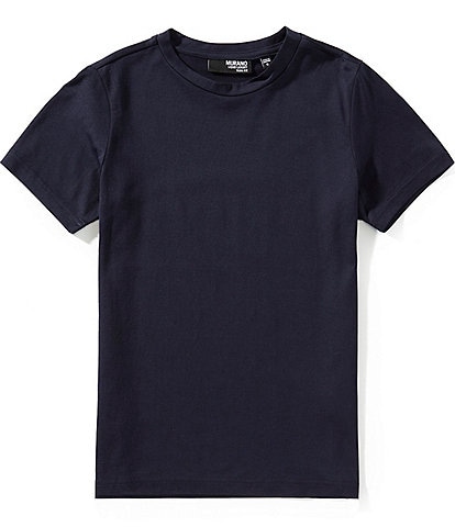 Murano Big Boys 8-20 Liquid Luxury Short Sleeve Crew T-Shirt