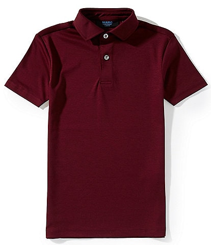 Murano Big Boys Liquid Luxury Slim Interlock Polo Shirt