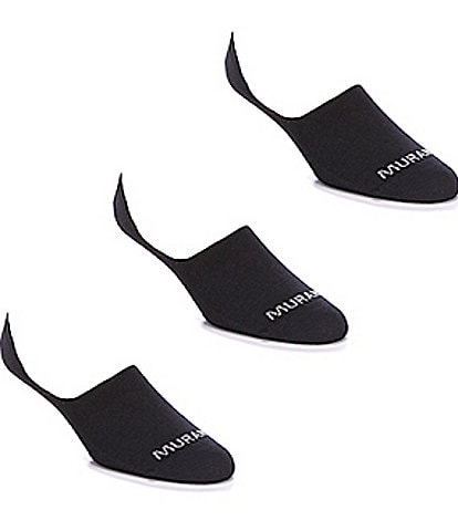Murano Black Liner Socks 3-Pack