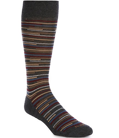 Murano Broken Stripe Crew Length Socks
