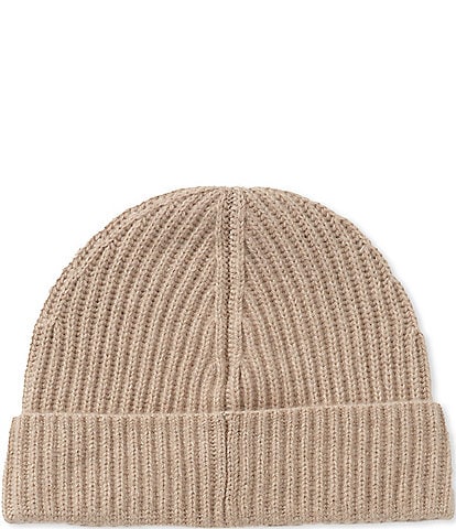 Murano Cashmere Ribbed Knit Beanie