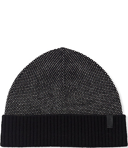 Murano Cashmere Two Tone Knit Beanie