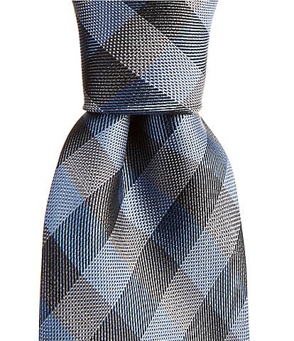 Murano Checked 3 1/8" Woven Silk Tie