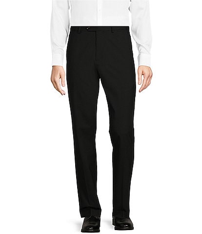 Murano Collezione Alex Slim Fit Performance Bi-Stretch Solid Suit Separates Flat Front Dress Pants