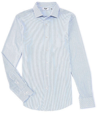 Murano Collezione Canclini Slim-Fit Dash Stripe Long-Sleeve Techno Woven Shirt