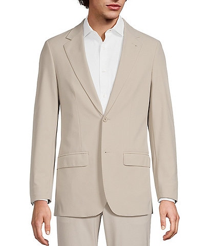 Murano Collezione Classic Fit Textured Suit Separates Blazer