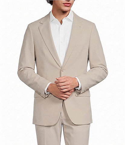 Murano Collezione Classic Fit Textured Suit Separates Blazer