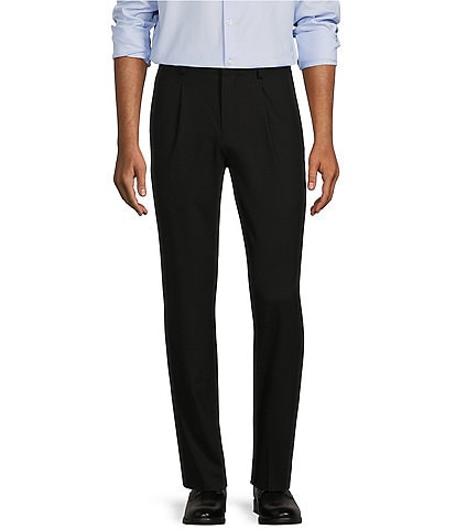 Murano Collezione Lucas Fit Wool Bi-Stretch Solid Suit Separates Dress Pants