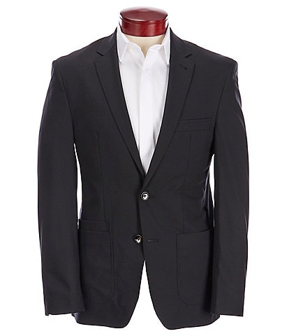 Murano Collezione Slim-Fit Performance Bi-Stretch Wool Blend Suit Separates Blazer