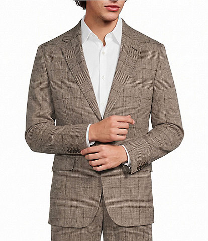 Murano Coordinating Classic Fit Glen Plaid Suit Separates Blazer