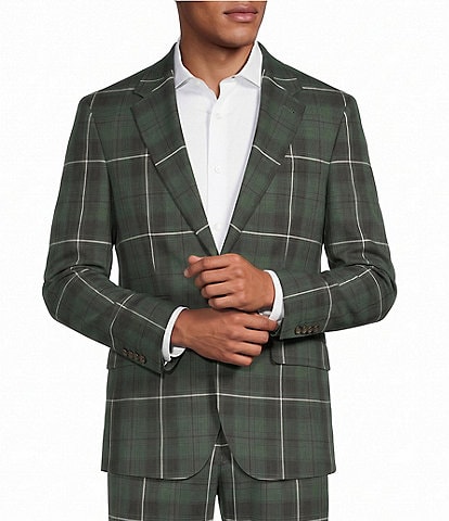 Murano Coordinating Slim Fit Plaid Suit Separates Jacket