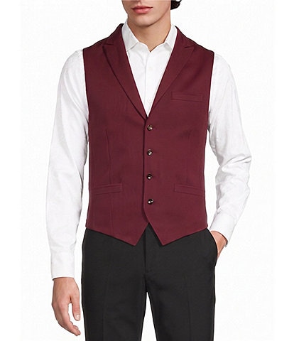 Murano Coordinating Solid Knit Suit Separates Shawl Vest