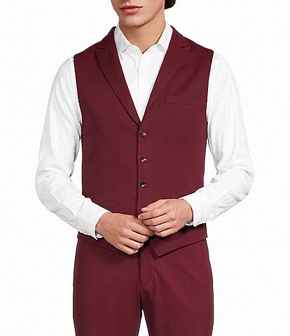 Murano Coordinating Solid Knit Suit Separates Shawl Vest