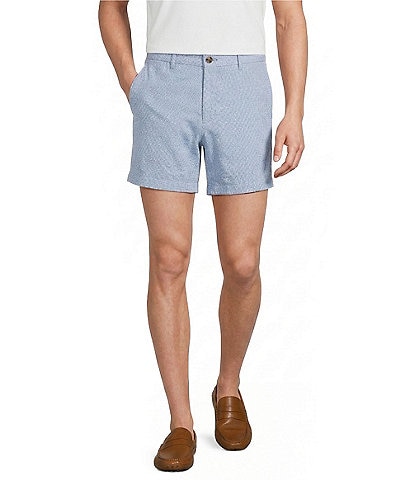 Murano Corsa Di Cavalli Derby Collection Textured 5.5#double; Inseam Shorts
