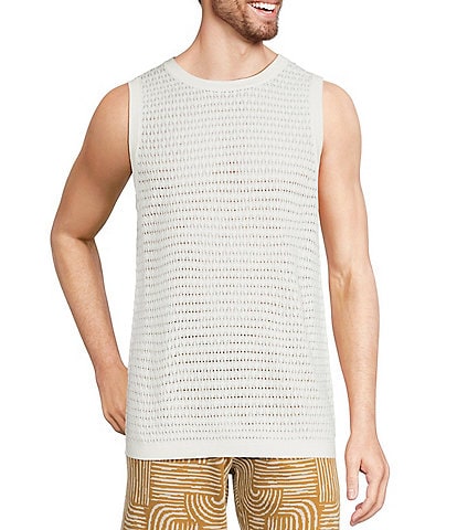 Murano Crocodile World Collection Open Weave Tank