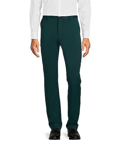 Murano Evan Extra Slim Fit Flat Front Performance Stretch Suit Separates Dress Pants