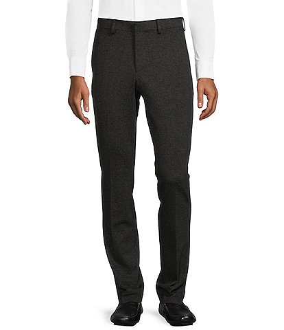 7 Encounter Men's Flat Front Straight Leg Casual Pants Black Size 33X30 at   Men's Clothing store