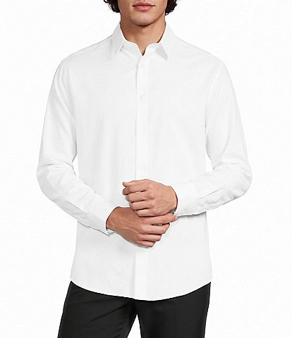 Murano Floral Jacquard Long Sleeve Woven Shirt