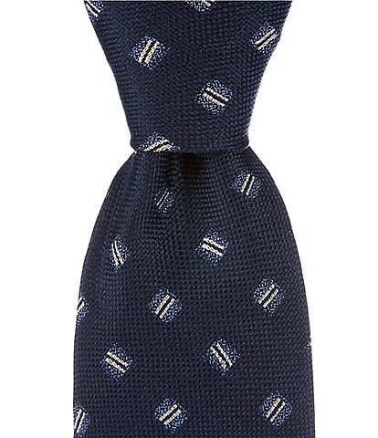 Murano George Boxes 3#double; Narrow Silk Tie
