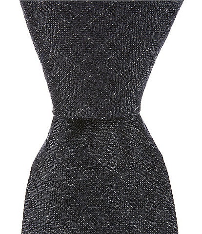 Murano Grain Non-Solid 3 1/8#double; Silk/Linen Woven Tie