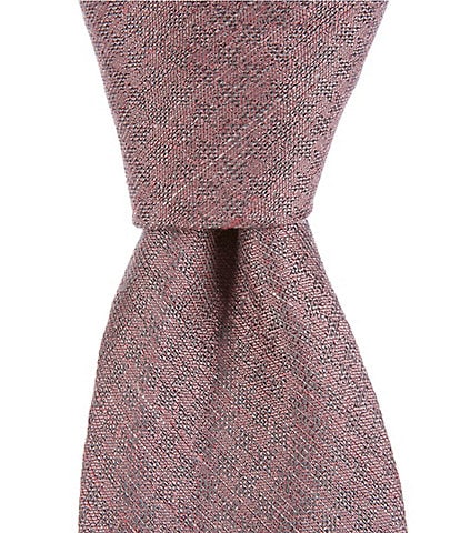 Murano Grain Non-Solid 3 1/8" Silk/Linen Woven Tie