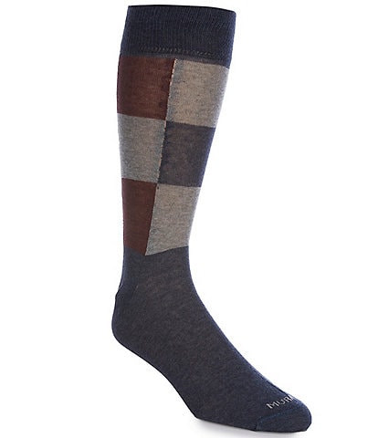 Murano Large Color Block Crew Socks