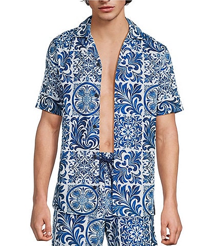 Murano Large Tile Coordinating Cabana Camp Top