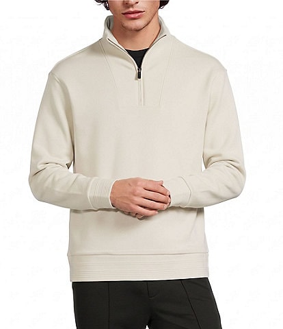 Murano Liquid Luxury Classic Fit Neoprene Quarter Zip Jacket