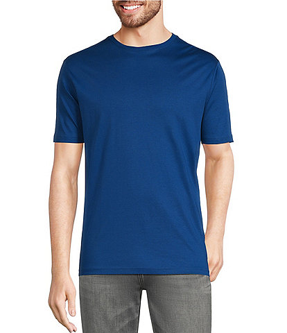 Murano Liquid Luxury Interlock Crew Neck Short Sleeve T-Shirt