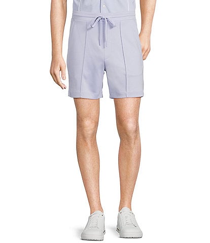 Murano Liquid Luxury Pintuck Neoprene Knit 5.5" Inseam Shorts