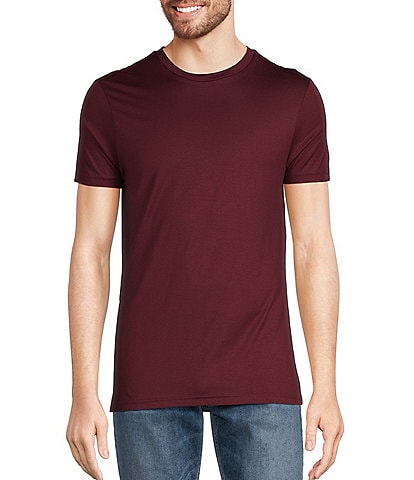 Murano Liquid Luxury Slim-Fit Crew Neck Short Sleeve T-Shirt