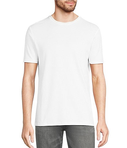 Murano Liquid Luxury Slim Fit Textured Short Sleeve T-Shirt