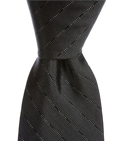 Murano Micro Stripes 3 1/8#double; Silk Tie